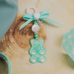 Pendentif ours en Acrylique Plexi 25 x 37 mm