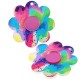Colgante de Metacrilato Flor 30mm