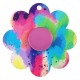 Plexi Acrylic Pendant Flower 30mm