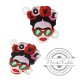 Connettore in Plexiacrilico Frida Kahlo "LOVE" 18x24mm
