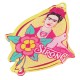 Orecchini in Plexiacrilico Frida Kahlo "STRONG"  50x41mm (Set 2pz)