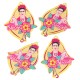 Orecchini in Plexiacrilico Frida Kahlo "STRONG"  50x41mm (Set 2pz)
