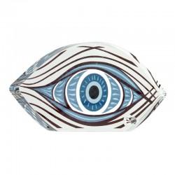Décoration en Acrylique Plexi « Evil Eye » 120 x 54 mm
