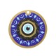 Pendentif rond en Plexiglas Acrylique avec œil Maléfique 45 mm