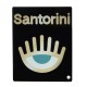 Plexi Acrylic Decorative "Santorini" with Evil Eye 100x80mm