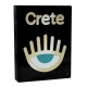 Décoration en Plexiglas Acrylique « Crete » avec œil Maléfique 100 x 80 mm