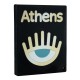 Plexi Acrylic Decorative "Athens" with Evil Eye 100x80mm