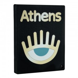 Pieza Decorativa de Metacrilato "Athens" con Ojo 100x80mm