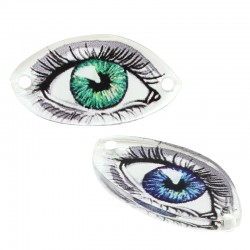 Conector de Metacrilato Ojo 25x13mm