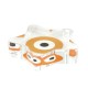 Colgante de Metacrilato Estrella con Ojo 42x40mm