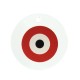 Plexi Acrylic Pendant Round with Evil Eye 35mm