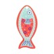 Ciondolo in Plexiglass Acrilico a Forma di Pesce 45X21 mm