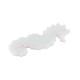 Plexi Acrylic Pendant Seahorse 21x51mm (2pcs/Set)