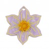 Lilas nacré/ Miroir jaune/ Jaune