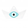 Transparent/ Light Blue/ White/ Black