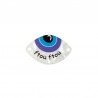 Pearlised Iced White/ Blue/ Light Blue/ Black/ White