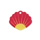 Plexi Acrylic Pendant Shell 24x21mm