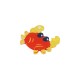 Plexi Acrylic Pendant Crab 25x23mm