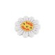 Connecteur en Acrylique Plexi Fleur « Hello March » 18 mm