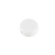 Perle Ronde en Acrylique Plexi « Μαρτάκι » avec Cœurs 12 mm/6 mm Ø2 mm