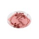 Colgante Redondo de Acrílico Plexi «Mama» con Flores 45 mm