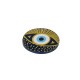 Colgante Redondo de Acrílico Plexi con ojo Turco 35 mm