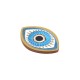 Plexi Acrylic Pendant Evil Eye 45x32mm