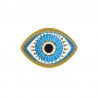 Or/ Bleu clair/ Blanc/ Noir