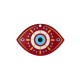 Pendentif en Acrylique Plexi « Evil Eye » 65 x 43 mm