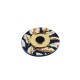 Plexi Acrylic Pendant Round with Evil Eye 40mm