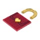 Plexi Acrylic Pendant Bag 34x46mm (2pcs/Set)