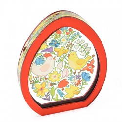 Huevos Decorativos de Plexiglás Acrílico con Pollitos 83 x 100 mm