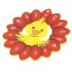 Plexi Acrylic Pendant Flower with Eggs & Chicken "EASTER" 72mm