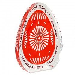 Plexi Acrylic Decorative Egg "Happy Easter" 87x110mm