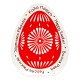 Soprammobile in Plexi Uovo "Buona Pasqua" 87x110mm