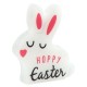 Πλέξι Ακρυλικό Επιτραπέζιο Κουνέλλι "Hoppy Easter" 52x64mm
