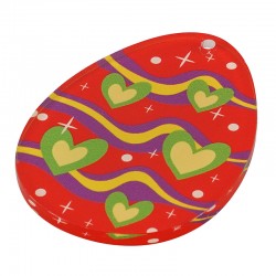 Colgante de Metacrilato Huevo Corazón 55x40mm