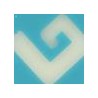 Turquoise/Blanc