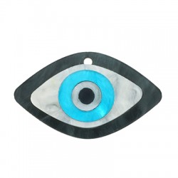 Colgante de Metacrilato Ojo 34x19mm