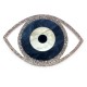 Plexi Acrylic Pendant Evil Eye 79x54mm