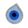 Silver Mirror/ Silver Glitter/ Blue Glitter/ Black