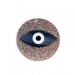 Colgante de Metacrilato Ojo de la Suerte 50mm