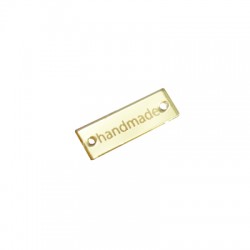 Conector de Metacrilato Chapa "handmade" 25x8mm