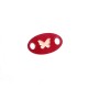 Conector en Plexi Acrilico Mariposa 15x9mm