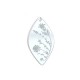 Colgante de Metacrilato Gota con Diseños 49x26mm