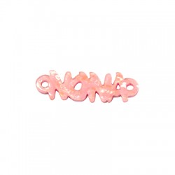 Colgante de Chapa Acrílica «Nona» 9 x 28 mm