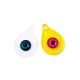 Πλέξι Ακρυλικό Μοτίφ Σταγόνα 30x20mm με Ακρυλικό Μάτι 10mm