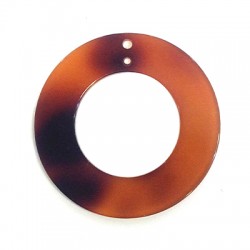 Pendentif en Acrylique Plexi Cercle 65 mm