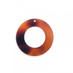 Pendentif en Acrylique Plexi Cercle 45 mm