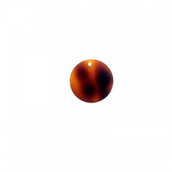 Pendentif rond en Acrylique Plexi 25 mm